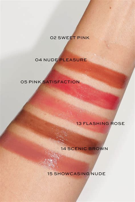 ysl lip gloss volupte swatch|YSL candy glaze 05.